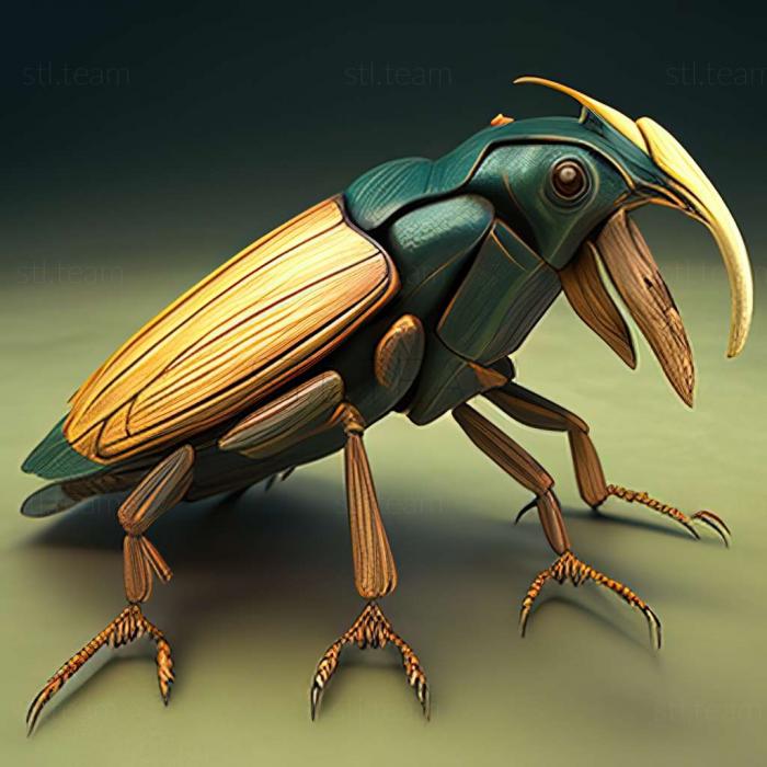 Animals Gaurotes cyanipennis